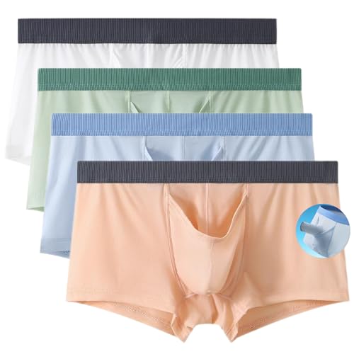 Ouruikia Mens Underwear Boxer Briefs Breathable Quick Dry Boxers Briefs Moisture Wicking Trunks