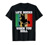 ¡La vida se balancea cuando ruedas! Idea de regalo genial para cada fan de la vida sobre ruedas y todos los que aman el quad ciclismo y las carreras con tu vehículo de cuatro ruedas. Bonita idea de regalo de deportes de motor para todos los deportes extremos y fanáticos de la adrenalina montando fuera de carretera en máquinas quad