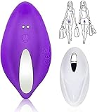 Vibrator Rechargeable Remote Control Butterfly Vibrator Clitoral Stimulator Women's Vibrating Panties Wearable Clitoral Vibrator Couples Sex Toy.