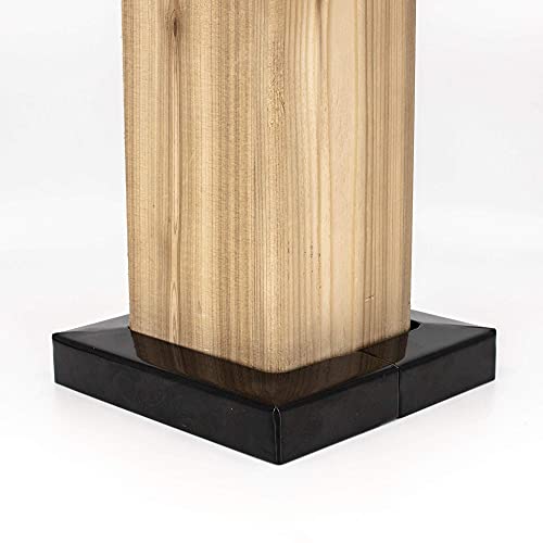 Titan Building Products - Post Skirt - 6X6 Posts - Skbl66 - Black - 5.5" Interior Opening #TOP2