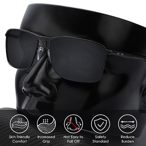 Image of BLAZERBUCK Replacement Nose Piece Nose Pads for Oakley Conductor 6 OO4106 / Conductor 8 OO4107 Sunglass - Clear