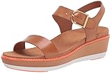 Modern flatform wedge sandal in fashion leather articles with oversized side buckle for easy closure Modern Craft Precision engineering inside handcrafted details Always look as good as you feel Ideal Fit Construction embraces the contoursof your bod...