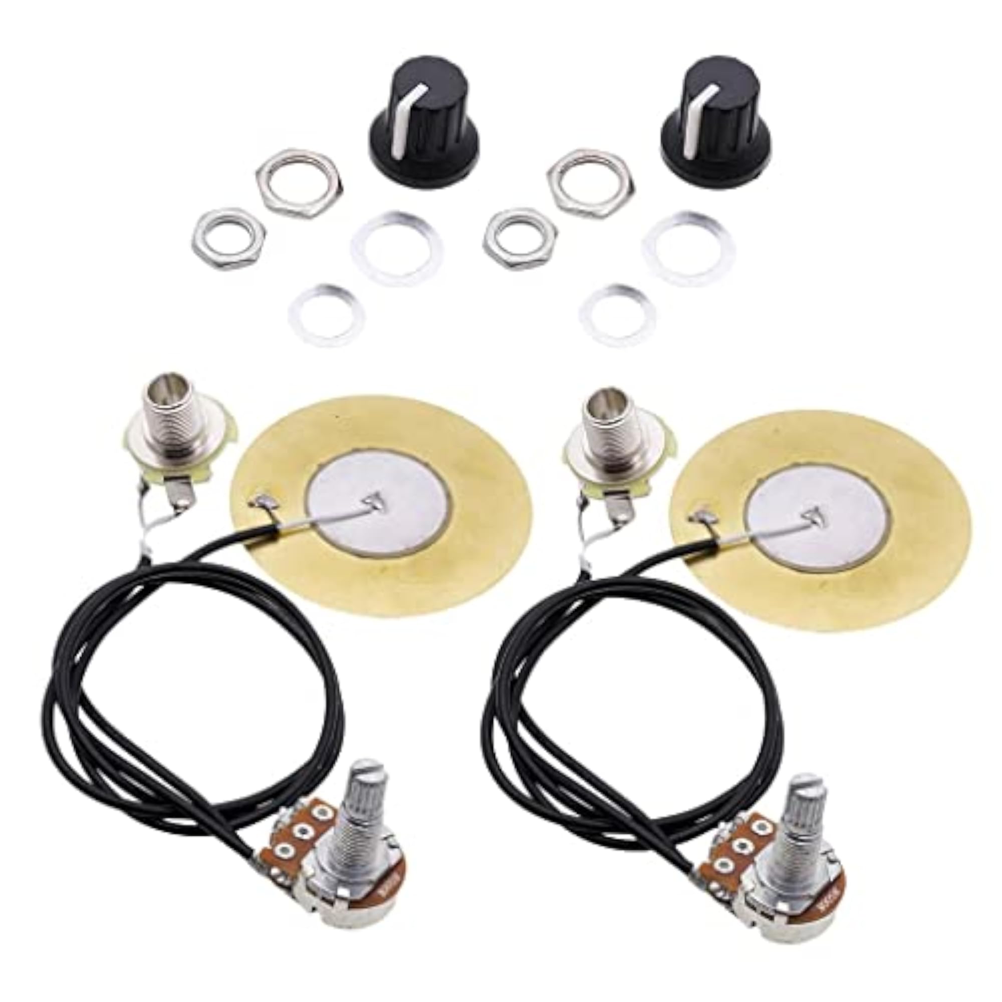 Pickup Piezo Transducer Prewired Amplifier