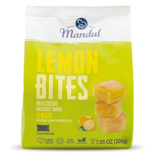 Mandul Bizcochitos de Limón Individuales, 200g