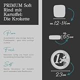 PRIMUM – Soft Adult | Halbfeuchtes Hundefutter mit 70% frischem Fleisch für ausgewachsene Hunde. Getreidefreies Alleinfutter ohne Zusatzstoffe im Beutel | 5kg Rind mit Kartoffel