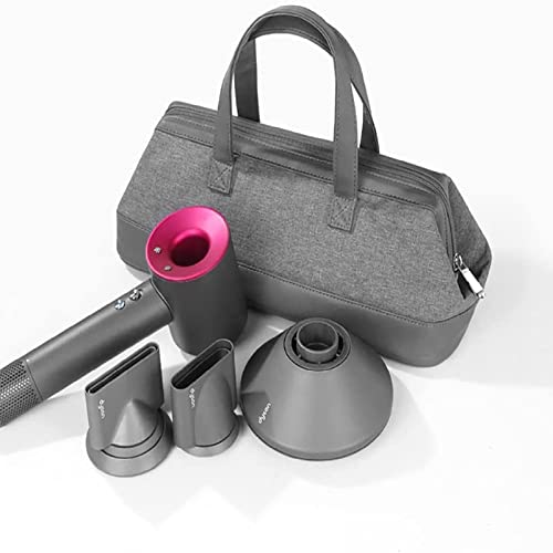 Travel Case For Dyson Hair Dryer Bag Storage Carrying Case For Dyson Supersonic Hair Dryer Styler Accessories Protection Organizer (Dark Gray) #TOP2