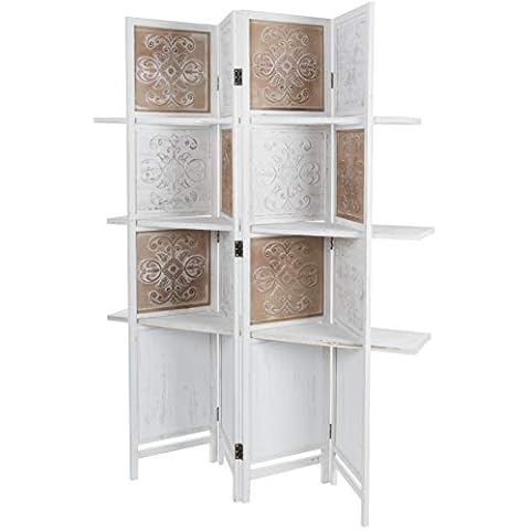 Biombo separador de espacios elbmöbel, 181 x 155 x 2 cm Cover