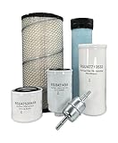 HERO Maintenance Filter Kit For CASE SR200 Skid Steer Loader Filters Compatible With OEM 87682993