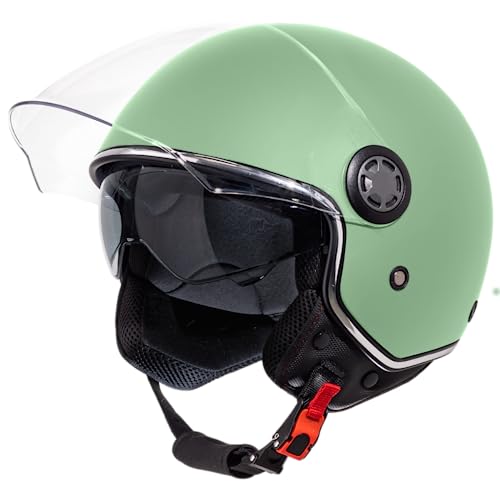 Elegantes Moped Helm Damen Bild