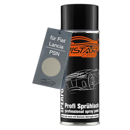 TRISTARcolor Pintura automotriz Bote de spray para Fiat/Lancia PSN Grigio Argento Metallic Pintura base aerosol 400 ml