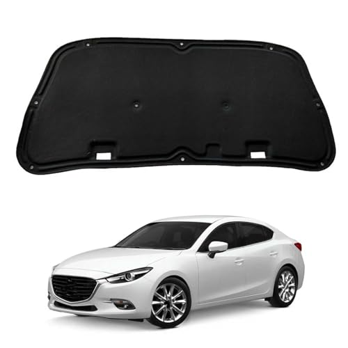 Tapis capot Mazda 3 isolation acoustique pour des trajets calmes en ville