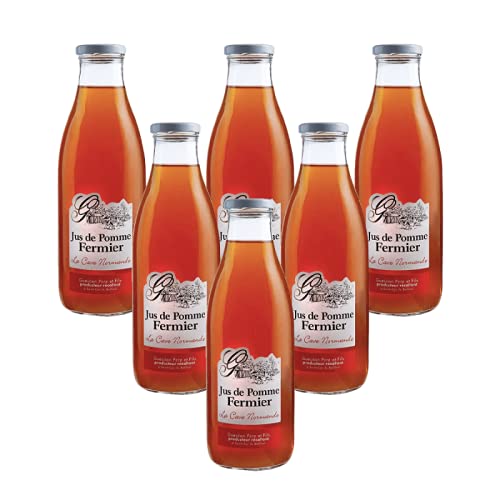 La Cave Normande - Jus de pomme fermier Guesdon 6x1L - Made in Calvados Cover