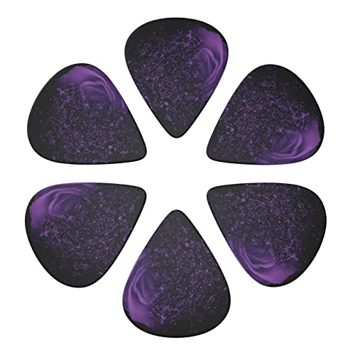 Purple Rose Lot de 6 médiators pour guitare acoustique, guitare électrique, basse, ukulélé – fins, moyens et épais. - Les Beatles, Paul McCartney, John Lennon, RIngo Starr, George Harrison Purple Rose Lot de 6 médiators pour guitare acoustique, guitare électrique, basse, ukulélé – fins, moyens et épais. – Image 5