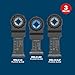 Bosch OSL003VP 3 pc. Starlock® Oscillating Multi-Tool Accessory Blade Set