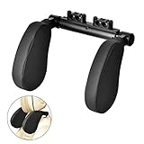 ✅【180°Drehung-NEUESTES DESIGN】Der Winkel der Kopfstütze ist frei einstellbar. Multi-Winkel-Unterstützung kann den Hals und die Wangen gleichzeitig halten. Ist die Kopfstütze perfekt für alle Menschen.