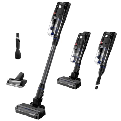 Bissell PowerClean FurGuard, Aspirateur Balai sans Fil, 280W, Brosse Autonettoyant, Éclairage FurFinder, Aspirateur sans Fil, Autoportant, Filtre HEPA, 2500...