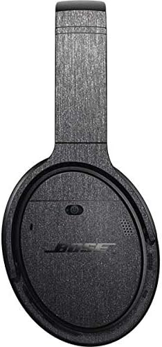 Skinit Decal Audio Skin Compatible with Bose QuietComfort 35 II Headphones - Originally Designed Brushed Steel Texture Design