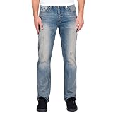 Volcom Solver Denim Heavy Worn Faded 28 32