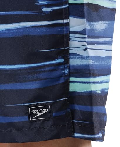 Image of Speedo Men's Recycled Polyster Printed Leisure Watershorts