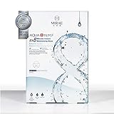 Mirae 8 Minutes Hydrating Mask - Premium Essence Facial Mask Sheets For Intense Moisturizing, Skin Firming and Protection with Resveratrol, Squalane From Natural Extracts