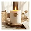 Scented Luxury Candles -White Musk-Aromatherapy Jar Candles for Relaxation & Sleep -7 oz- 45 Hours Clean Burn-Hand-Cast -100% Natural Soy Wax-Ideal Gifts