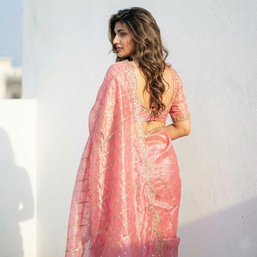 Image of Amazon Brand - Tavasya Womens Saree