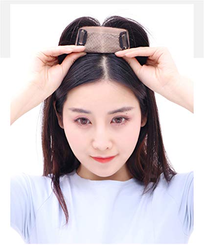 Cheveux clairsemés ? Solution extensions de cheveux humains base soie marron