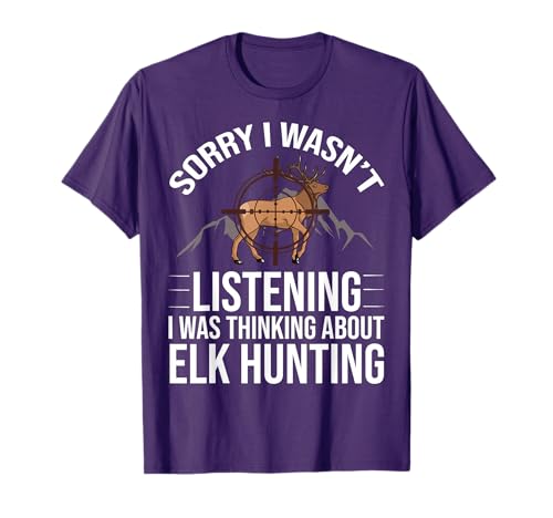 Elk Hunter Hunting in Colorado T-Shirt