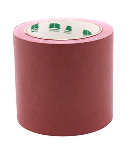 4 inch Premium Bookbinding Repair Cloth Tape, 15 Yard Roll, Burgundy