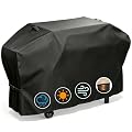 PLUSBROIL 28 Inch Griddle Cover for Blackstone 28" Griddle with Hood & Side Shelves, 600D Heavy Duty Waterproof Flat Top Grill Cover, Replacement for 5483, Fade Resistant with Windproof Buckles