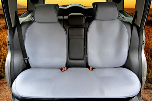 Sojoy Car Seat Covers And Cushions Full Set Universal Four Seasons Car Seat Protector(Dark Gray) #TOP4