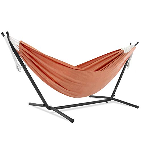 Vivere C9SUNCO Hammock with Stand, Coral