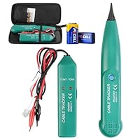 PLLYPE Cable Tracker mit Akku, Kabelbruch Suchgerät Mähroboter, Kabelfinder Kabeltester Leitungssucher, Telefonleitung Tracker für Netzwerk Wartung Collation Durchgang des Testschaltkreises