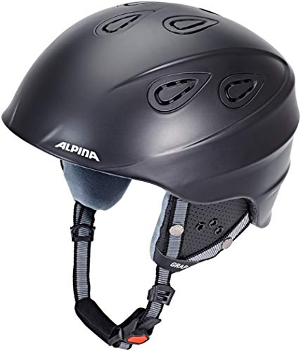 Alpina Unisexe - Adultes, GRAP 2.0 Casque de Ski, Black...