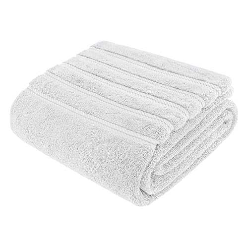 American Soft Linen Jumbo-Badetücher, 600 g/m², 100% Baumwolle, türkisches Badetuch, übergroßes Luxus-Badetuch für Badezimmer… – Ansicht 6