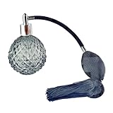 YUSSEQDD Dispensador de perfume, contenedor de fragancia, accesorios, ligero y portátil, ofrece estilo dondequiera que vaya, botella perfume viaje, botella rellenable a prueba fugas, Gris plateado