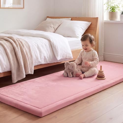 Image of 1.3 inch Thick Baby Play Mat for Floor,28x72 Bedside Rugs, Non-Slip