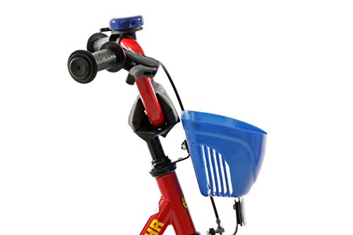 Bachtenkirch Kinderfahrrad 12,5'' Feuerwehr rot-gelb – Bild 5