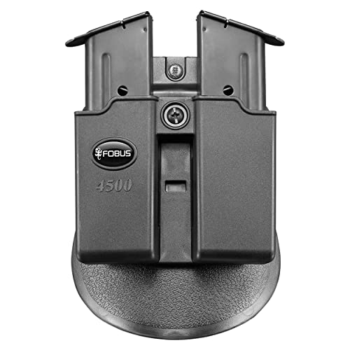 Fobus Roto Paddle 4500NDRP Double Mag Pouch Single Stack .45