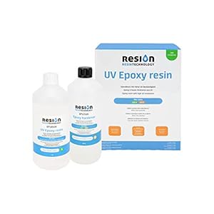 Epoxyhars met verharder, met uv-blokker, kristalhelder, 1,6 kg, epoxyhars-set, epoxyhars, kunsthars, hars giethars, epoxyhars, set giethars, epoxyhars gietset, epoxyhars voor beginners