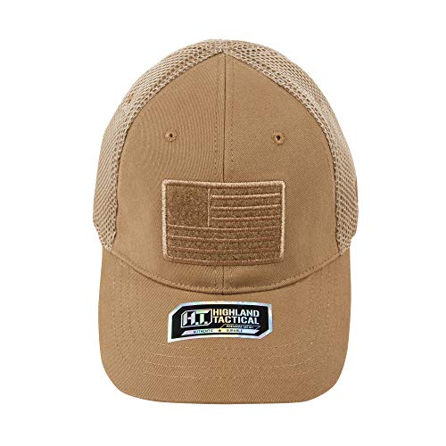 Image of HIGHLAND TACTICAL - American Flag Soft Mesh Hat