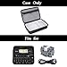 Mchoi Hard Portable Case for Brother P-Touch Label Maker PTD600 /D610BT Connected Label Maker, Case Only (Black and Grey)