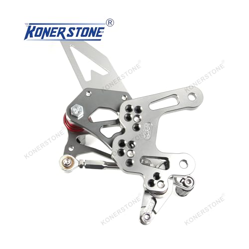 Commandes reculées Ninja ZX10R 2016-2020 repose-pieds gris réglables ABS