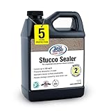 Rain Guard Water Sealers SP-7002 Stucco Sealer Concentrate Makes 2 Gallons - Clear Natural Finish - Deep Penetrating Water Repellent Protection for All Stucco Surfaces - Water-Based Silane/Siloxane