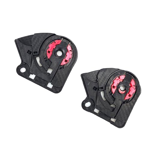 Pair of Motorcycle Accessory Bases Strong ABS Texture for FF801 FF353 FF320 Ideal for Outdoor Activities Helmet Base Clip