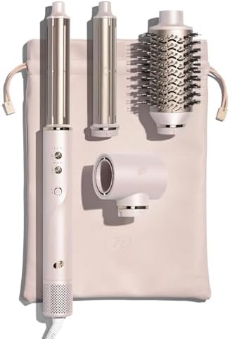 T3 Aire 360 Multi-Styler & Blowout System with Luxe Carrying Case, Rapid Drying Hair Dryer, Ceramic Curling Attachments, Oval Brush & Drying Concentrator | Blowouts & Long-Lasting Curls