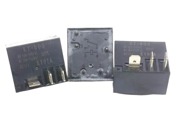 Relé T91-1C-12V-40A de repuesto automotriz 12VDC de 5 pines y modelo KT-909