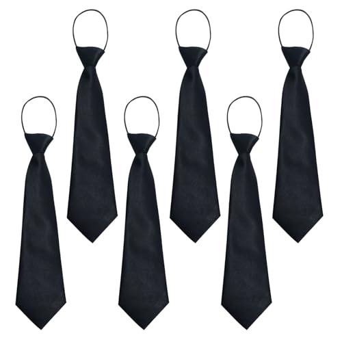 Allegra K Cravatta Uomo Tinta Unita In Raso Lucido - Auto-legante, Lunghezza 145cm, Larghezza 8cm - Ideale Per Ufficio, Matrimoni E Feste