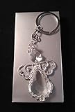(12) Angel Key Chains Crystal Baptism, First Communion, Confirmation, Party Pack