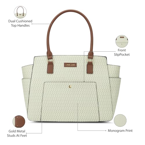 Image of Lavie Luxe Luxe Mono Kelly Tote Bag
